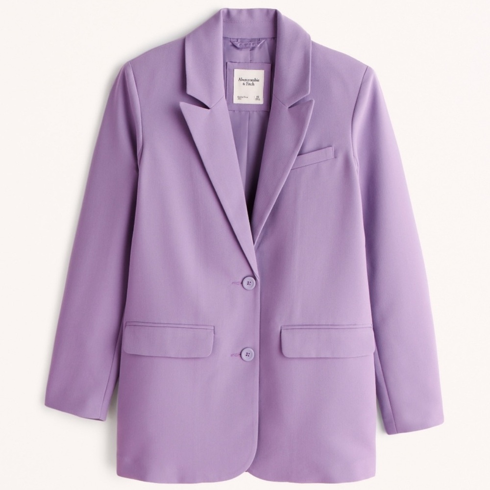Abercrombie & Fitch Lavender Blazer